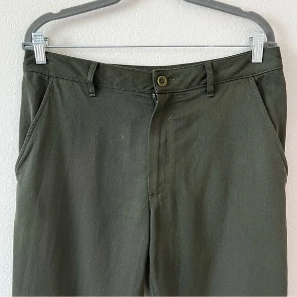 Icebreaker Berlin Merino Wool Blend Chino Pants Estate Green 32 - Picture 3 of 16
